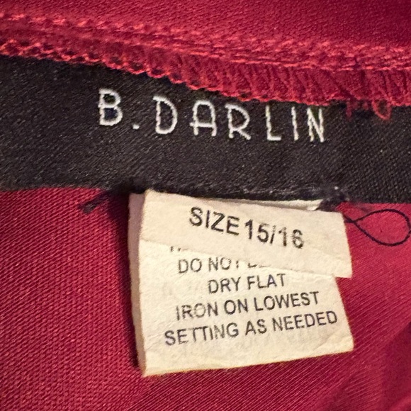 XL Macy’s Maroon Form Fitting Short Cocktail Homecoming Halter Dress WORN ONCE! - Picture 3 of 5